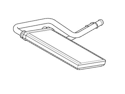 2004 BMW Z4 Heater Core - 64116927614