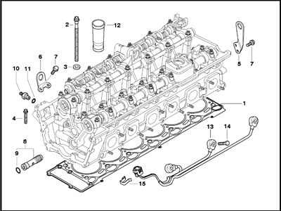 BMW 760Li Cylinder Head Gasket - 11120152551