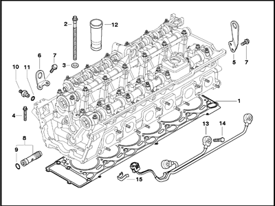 2003 BMW 760Li Cylinder Head Gasket - 11120152551