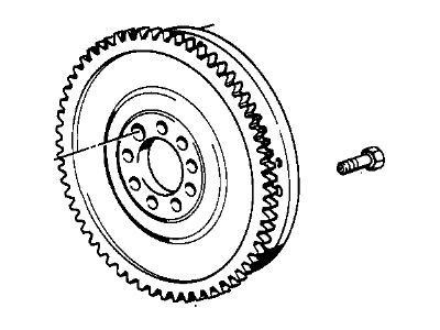 1994 BMW 540i Flywheel - 21201223453