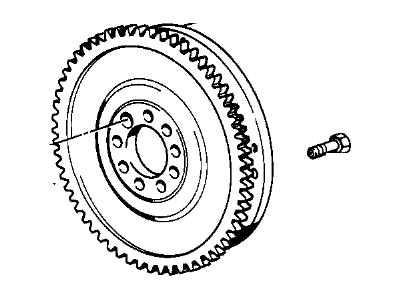 2001 BMW 540i Flywheel - 21201223525