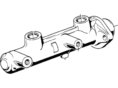 BMW 524td Brake Master Cylinder - 34311154956