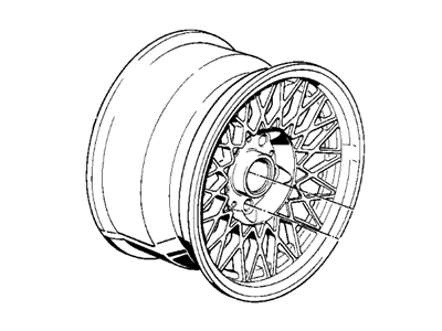 BMW 325e Alloy Wheels - 36111179066