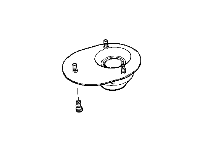 BMW 31332227898 Right Guide Support