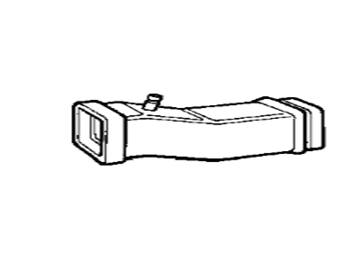 BMW 51712238867 Air Channel Left