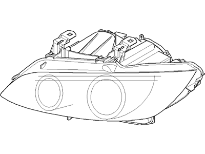 BMW M3 Headlight - 63117182517