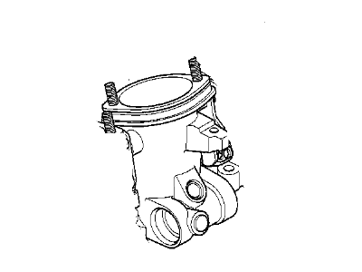 2001 BMW M5 Throttle Body - 13541407167