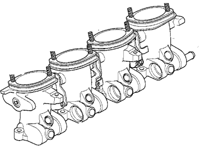 2003 BMW M5 Throttle Body - 13547831445