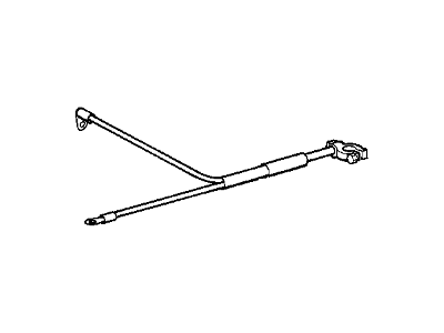 1993 BMW 740iL Battery Cable - 12421737105