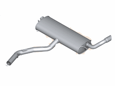 2012 BMW X5 Exhaust Pipe - 18307646126