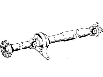 1974 BMW Bavaria Drive Shaft - 26111205032