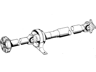 1976 BMW 3.0Si Drive Shaft - 26111205031