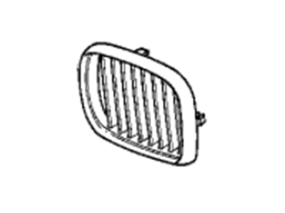 BMW 51138124271 Grille Left