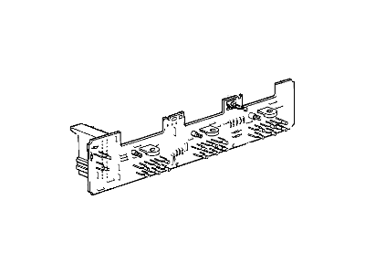 BMW 735iL Blower Control Switches - 64119061886