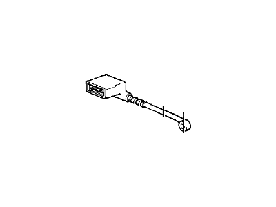 1988 BMW 735i Crankshaft Position Sensor - 12121722588