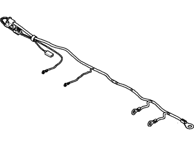 BMW 61126932479 Plus Pole Battery Cable