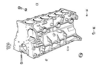 BMW 11119064460 Gasket Set Engine Block Asbesto Free