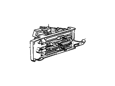 BMW 318is A/C Switch - 64111385972