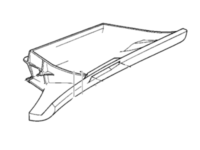 BMW 51161978013 Glove Box Vinyl