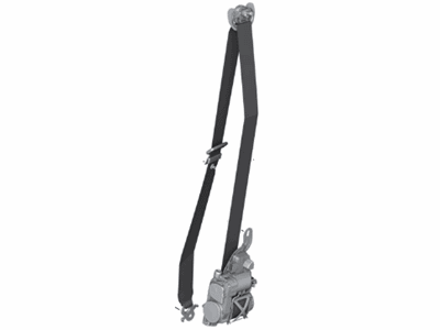 BMW 530e xDrive Seat Belt - 72117430115