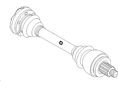 2006 BMW 330xi Axle Shaft - 33217553564