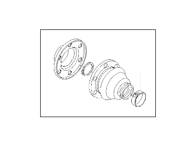 BMW 33217502834 Repair Kit Bellows, Interior