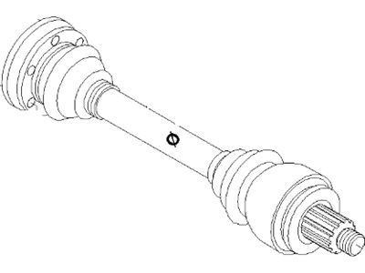 2005 BMW 760Li Axle Shaft - 33207572688