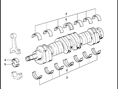 BMW 11211315954 Crankshaft