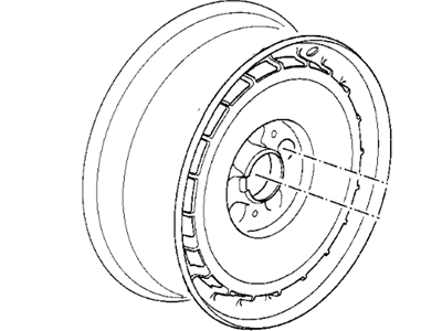 BMW 735i Alloy Wheels - 36111180324