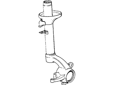 BMW 31311701049 Left Front Spring Strut