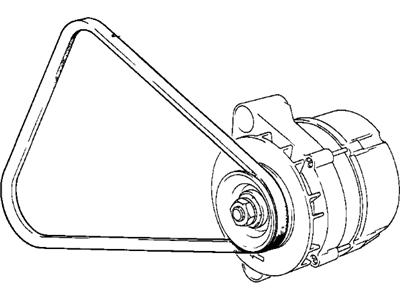 BMW 2800CS Drive Belt - 11231711090