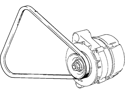 BMW 524td Drive Belt - 11232241172