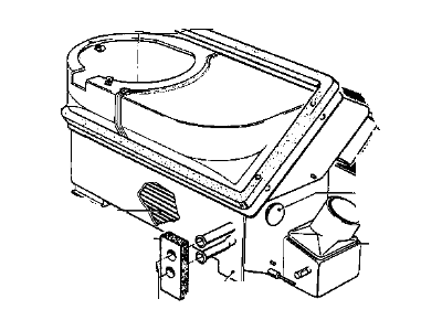 1969 BMW 2000 Heater Core - 64111351359