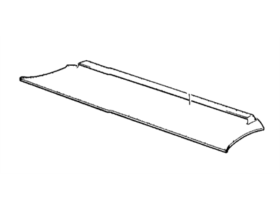 BMW 51461965358 Rear Window Shelf