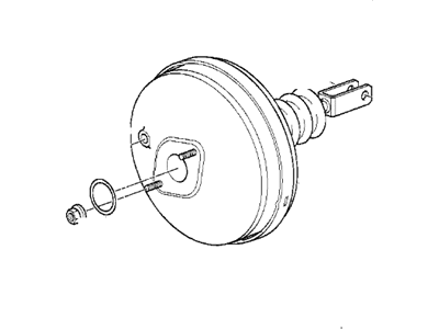 2003 BMW M5 Brake Booster - 34331165541