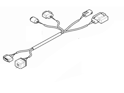 BMW 61126970306 Cable Set,Sensors,Active Front Steering