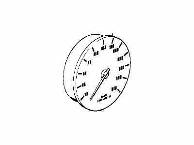 BMW 62111384743 Instrument Cluster Speedometer