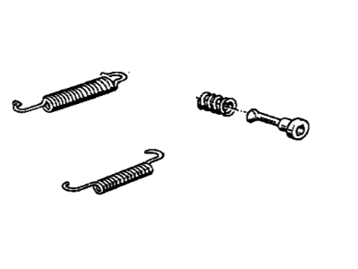 BMW 34419064274 Repair Kit Springs