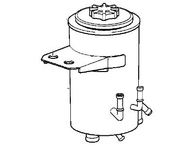 1992 BMW 750iL Power Steering Reservoir - 32411139199