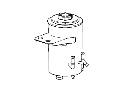 1993 BMW 535i Power Steering Reservoir - 32411137942