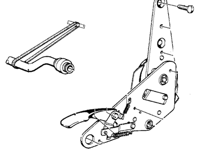 BMW 52101841426 Reclining.Seat Fitting Inner Right