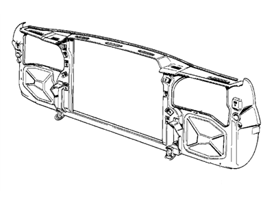 BMW 41131915977 Front Panel