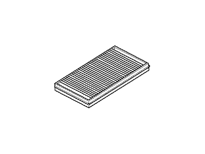 BMW 650i Cabin Air Filter - 64319174370