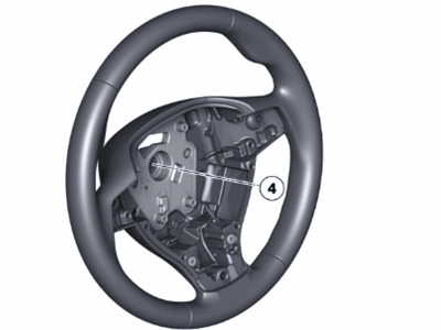 BMW Alpina B6 xDrive Gran Coupe Steering Wheel - 32307988549