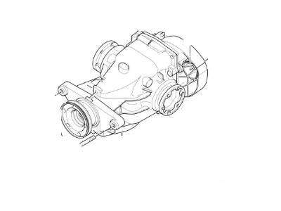 2008 BMW M6 Differential - 33102283891