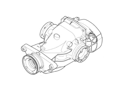 BMW 530i Differential - 33107560602