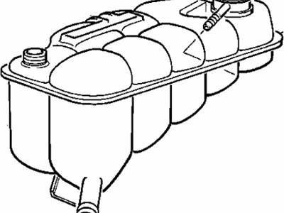 BMW 17112227091 Coolant Expansion Tank