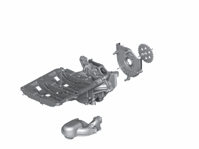 2015 BMW X3 Oil Pump - 11417810823