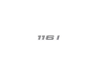 BMW 51147135547 Rear Emblem