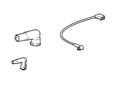 1991 BMW 525i Spark Plug Wires - 12121720530